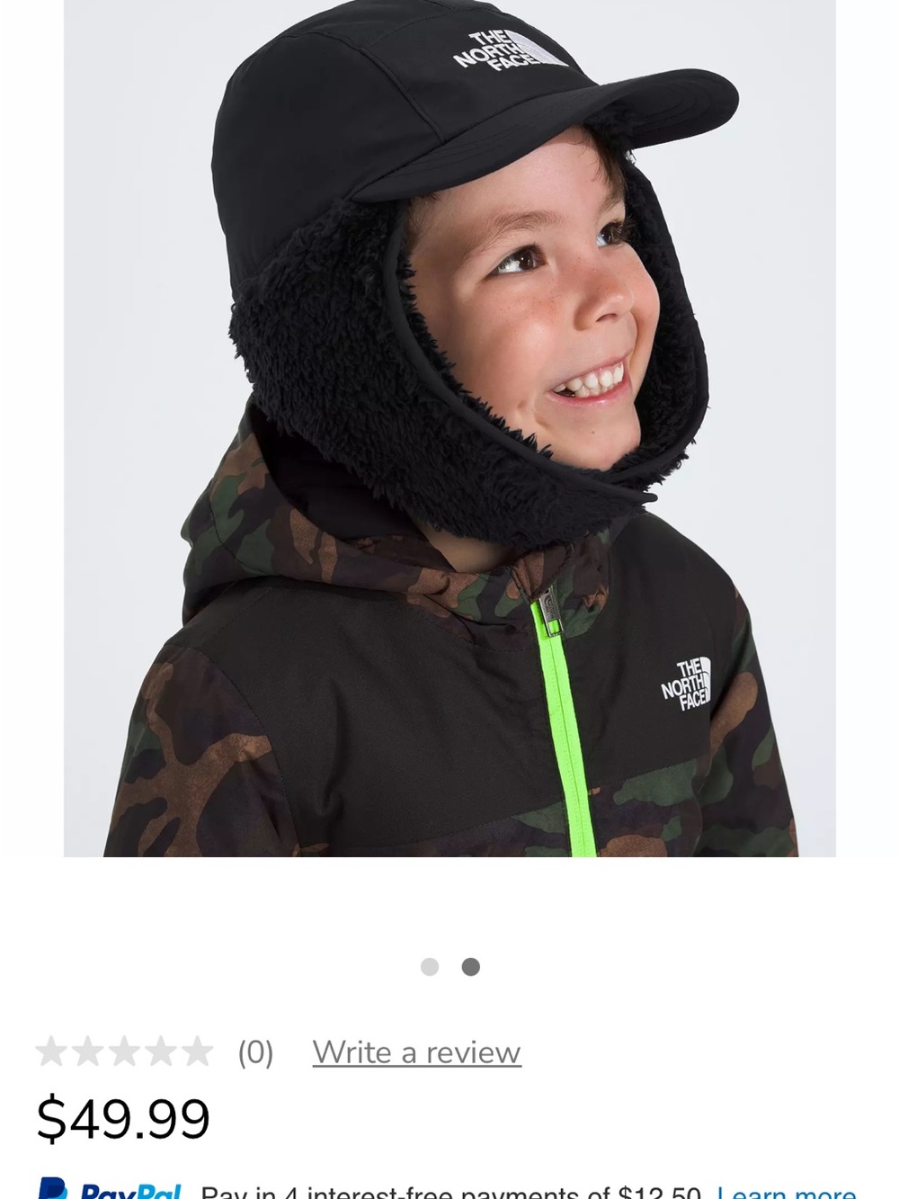 The North Face Juniors' [7-20] Shasta Trapper Hat sM